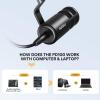 imageMAONO XLR Podcast Dynamic Microphone Cardioid Studio Mic with Boom Arm for Vocal RecordingStreamingGaming Voice Isolation Technology Metal Mic Works for Audio Interface MixerPD100SPD100 XLR Microphone
