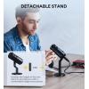 imageMAONO XLR Podcast Dynamic Microphone Cardioid Studio Mic with Boom Arm for Vocal RecordingStreamingGaming Voice Isolation Technology Metal Mic Works for Audio Interface MixerPD100SPD100 XLR Microphone