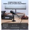 imageMAONO XLR Podcast Dynamic Microphone Cardioid Studio Mic with Boom Arm for Vocal RecordingStreamingGaming Voice Isolation Technology Metal Mic Works for Audio Interface MixerPD100SPD100 XLR Microphone