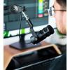 imageMAONO XLR Podcast Dynamic Microphone Cardioid Studio Mic with Boom Arm for Vocal RecordingStreamingGaming Voice Isolation Technology Metal Mic Works for Audio Interface MixerPD100SPD100U USB Microphone