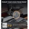 imageMAONO XLR Podcast Dynamic Microphone Cardioid Studio Mic with Boom Arm for Vocal RecordingStreamingGaming Voice Isolation Technology Metal Mic Works for Audio Interface MixerPD100SPD100U USB Microphone