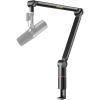 imageMAONO Microphone Boom Arm Heavy Duty Low Profile Mic Arm with Cable Management Channels Desk Mount Clamp Fully Adjustable Mic Stand for Podcast Studio Streaming Heavy Duty Mic ArmHeavy Duty Mic Arm