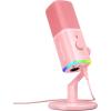 imageMAONO USBXLR Dynamic Microphone for Gaming StreamingComputer PC Microphone with SoftwareRGB Mute Button 48kHz24bit Podcasting Desktop Mic for YouTube Video Recording PD100XPink