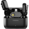 imageMAONO Wave T1 Mini Wireless Lavalier Microphone for iPhone 16 15 Android Tablet PC with USBC Plug Noise Cancellation AI Voice Filter 30H Used with Charging Case for Video Recording TikTok YouTubeLightning