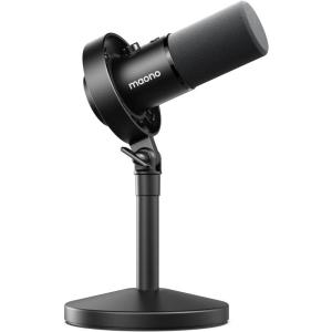 imageMAONO Dynamic MicrophoneXLR USB Podcast Recording Mic for Vocal Recording Content Creation Home Studio Voiceover with 192kHz24bit Noise Reduction Mic Gain Monitoring Mute PD300XPD300XT