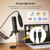 imageMAONO USB Microphone for PC Professional Computer Condenser Mic with Mute Mic Gain Zero Latency Monitoring Boom Arm for Studio Podcast Gaming Streaming Recording Twitch YouTube PM422
