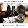 imageMAONO USB Microphone for PC Professional Computer Condenser Mic with Mute Mic Gain Zero Latency Monitoring Boom Arm for Studio Podcast Gaming Streaming Recording Twitch YouTube PM422
