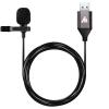 imageMAONO USB Lavalier Microphone with Headphones Jack Omnidirectional Computer Lapel Clip Mic for Recording Gaming Streaming Podcasting YouTube Skype PC Laptop Mac AUUL20UL10