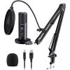 imageMAONO USB Microphone for PC Professional Computer Condenser Mic with Mute Mic Gain Zero Latency Monitoring Boom Arm for Studio Podcast Gaming Streaming Recording Twitch YouTube PM422