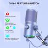 imageMAONO Gaming USB Microphone Programmable Condenser Mic with RGB Lights Mute Gain Zero Latency Monitoring Volume for Streaming Podcasting Twitch YouTube Computer PC PS4 PS5 DM30