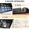 imageMAONO Podcast Equipment Bundle Audio Interface mixer with Dual XLR Input for Podcast Streaming  MaonoCaster E2 GEN2PD100MH700E2 Gen2B