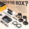 imageMAONO Podcast Equipment Bundle Audio Interface mixer with Dual XLR Input for Podcast Streaming  MaonoCaster E2 GEN2PD100MH700E2 Gen2B