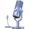 imageMAONO Gaming USB Microphone Programmable Condenser Mic with RGB Lights Mute Gain Zero Latency Monitoring Volume for Streaming Podcasting Twitch YouTube Computer PC PS4 PS5 DM30